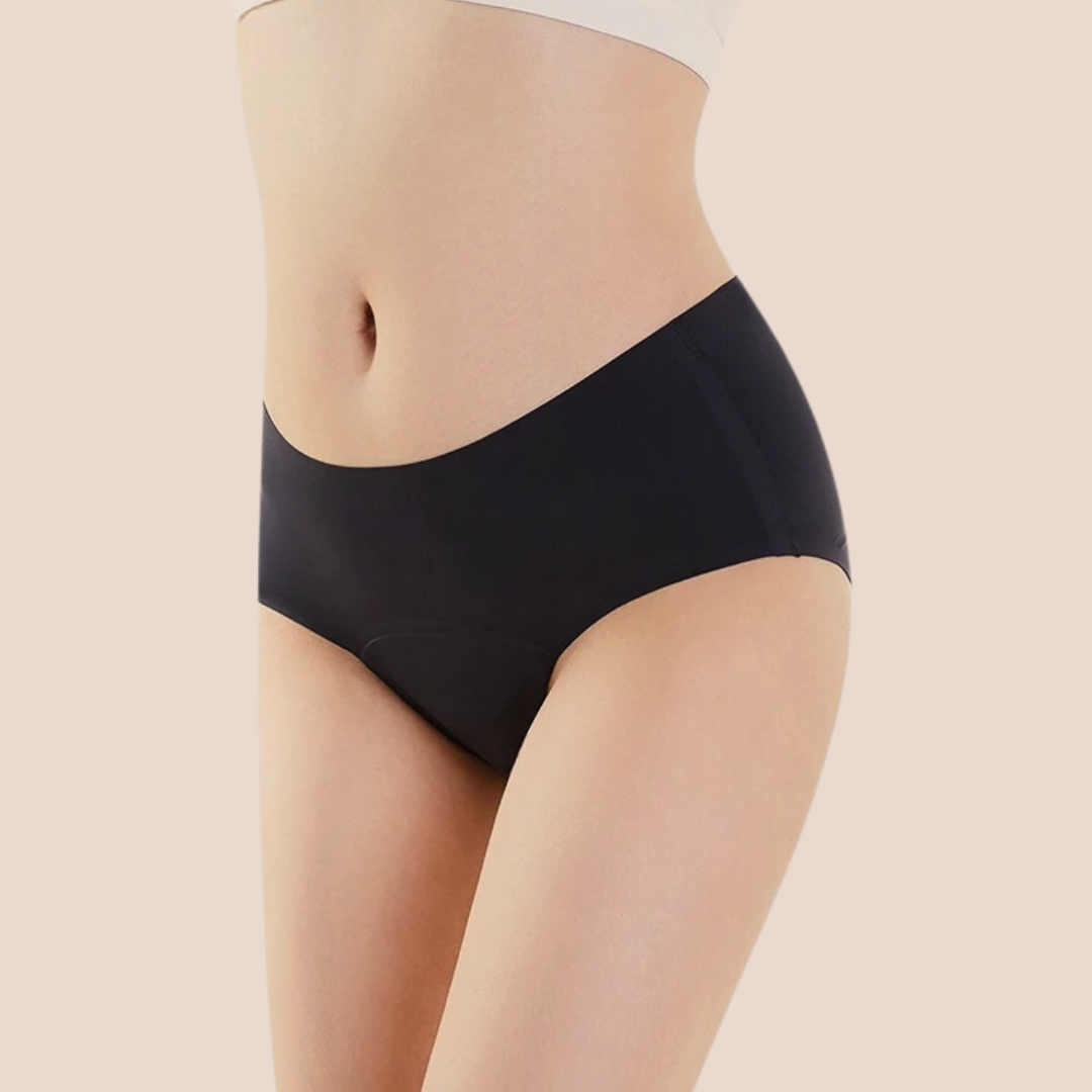 model in Leylk Everyday Brief - front view